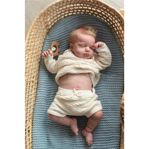 Zero Pam Reborn Baby Dolls Silicone Full Body Girl Realistic 20 Inch Real Life Like Newborn Baby Dolls That Look Real Anatomically Correct Reborn Babies for Toddlers Gift Toys