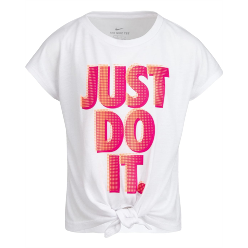Nike Kids Front Tie Just Do It Graphic T-Shirt (Little Kids)