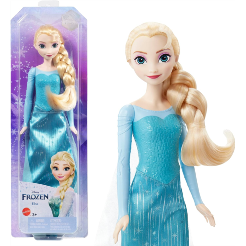 Mattel Disney Frozen Elsa Fashion Doll & Accessory, Signature Look, Toy Inspired by the Movie Mattel Disney Frozen
