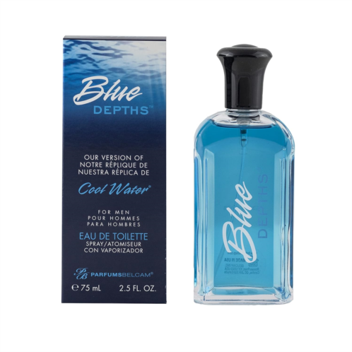 PB ParfumsBelcam - G Eau Eau de Toilette Body Spray for Men, Inspired by Acqua Di Gio Profondo 3.4 Fl Oz