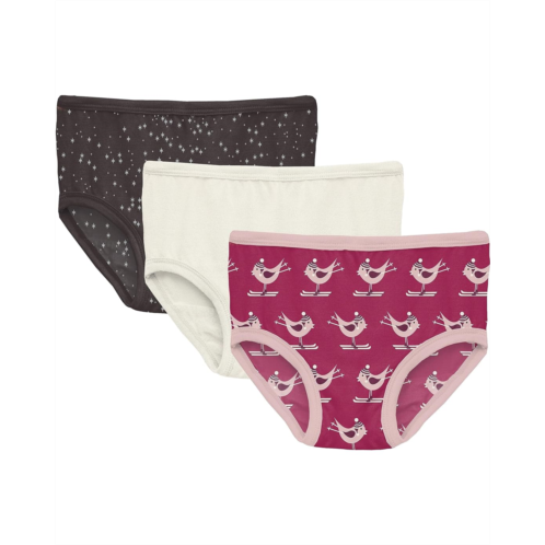 Kickee Pants Kids Print Underwear Set 3-Pack (Little Kids/Big Kids)