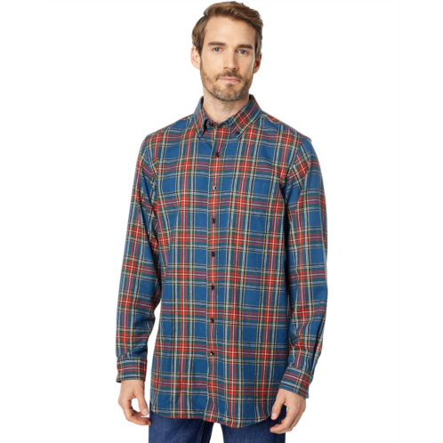 L.L.Bean LLBean Scotch Plaid Flannel Traditional Fit Shirt - Tall