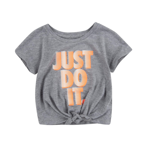 Nike Kids Front Tie Just Do It Graphic T-Shirt (Toddler)