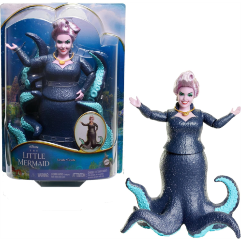 Mattel Disney the Little Mermaid, Ursula Fashion Doll and Accessory, Toys Inspired by Disneys the Little Mermaid