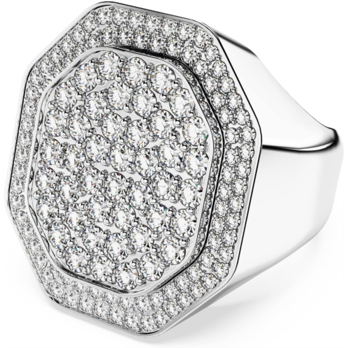 SWAROVSKI Dextera Cocktail Ring, Octagonal Face with Crystal Pave