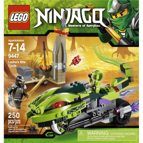LEGO Ninjago 9447 Lashas Bite Cycle