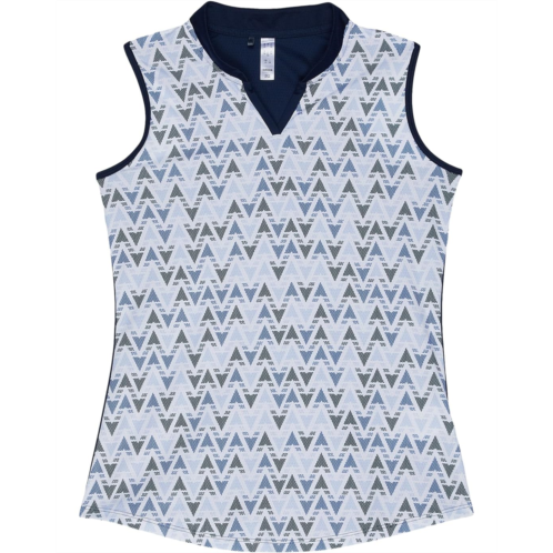 Adidas Golf Kids Heat.RDY Sleeveless Printed Polo Shirt (Little Kids/Big Kids)
