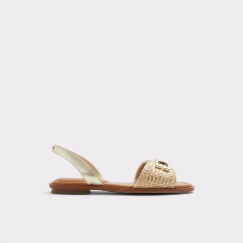 ALDO Agreinwan Gold Womens Flat Sandals