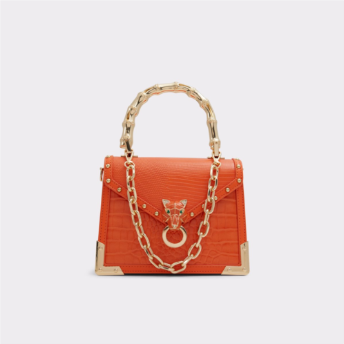 ALDO Bamboobaroox Bright Orange Womens Top Handle Bags