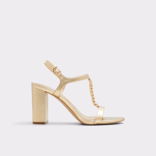 ALDO Clelia Gold Womens Strappy sandals