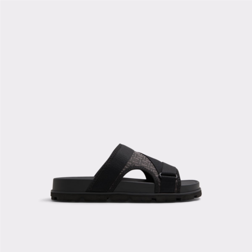 ALDO Deniels Open Black Mens Sandals & Slides