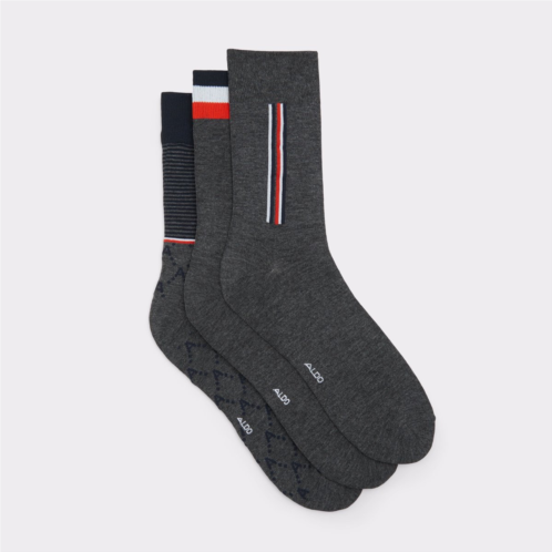 ALDO Fragilis Dark Grey Mens Socks