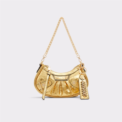 ALDO Fraydax Gold Womens Shoulder Bags
