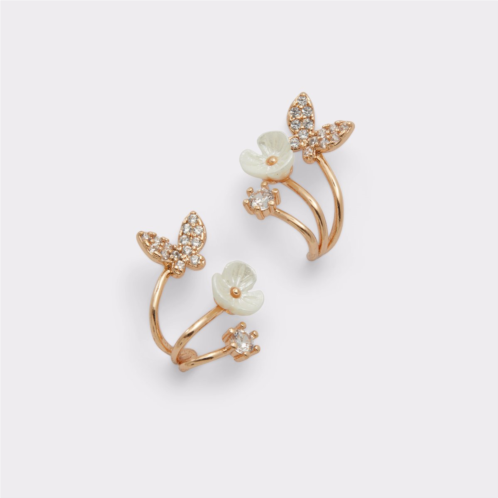 ALDO Javagyn Gold/Clear Multi Womens Earrings