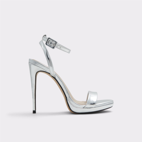 ALDO Kat Silver Womens Platform Shoes