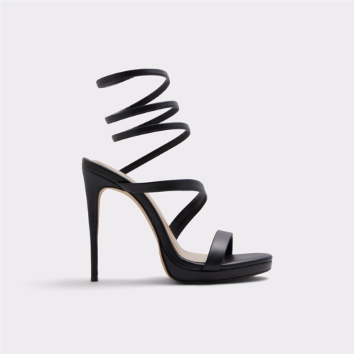 ALDO Katswirl Black Womens Strappy sandals