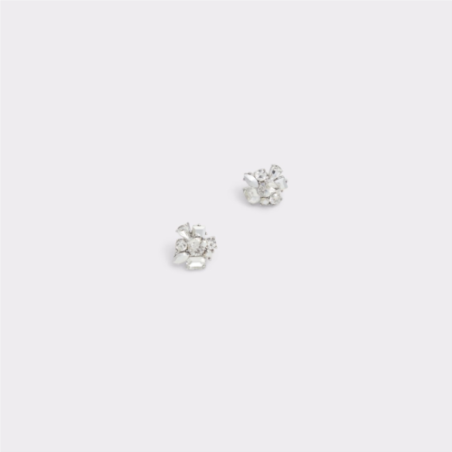 ALDO Minimalamoco Silver/Clear Multi Womens Earrings