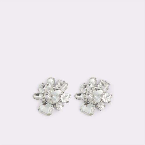 ALDO Sirassi Silver/Clear Multi Womens Earrings