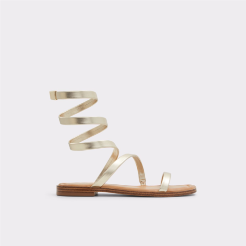 ALDO Spinella Gold Womens Flat Sandals