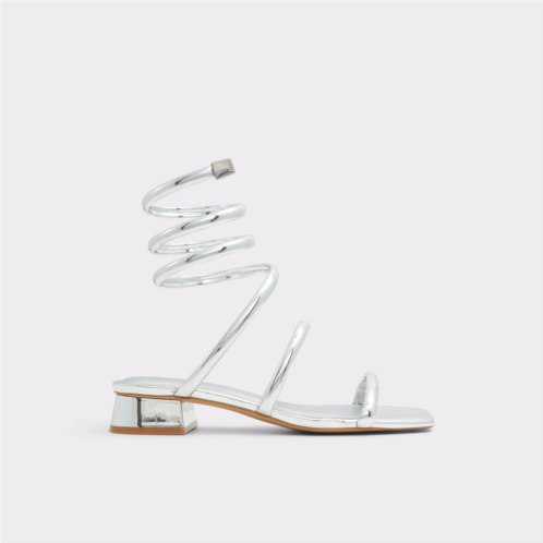 ALDO Spinna Silver Womens Strappy sandals