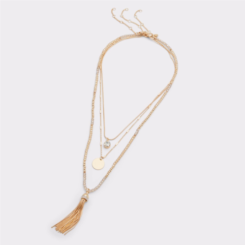 ALDO Susien Gold/Clear Multi Womens Necklaces