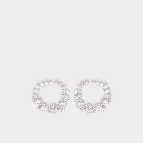 ALDO Yaha Silver/Clear Multi Womens Earrings