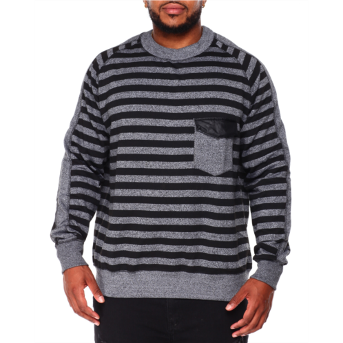 Buyers Picks stripe crewneck sweater (b&t)