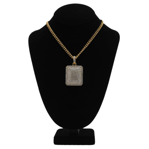 Buyers Picks thin cable chain w/ crystal pendant