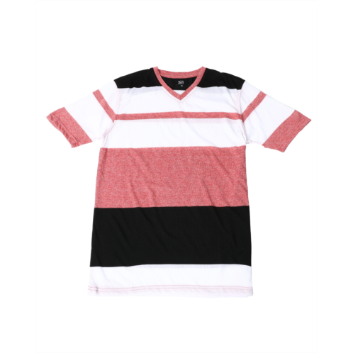 Buyers Picks striped v-neck t-shirt