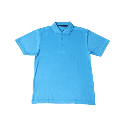 Buyers Picks solid ottoman polo shirt