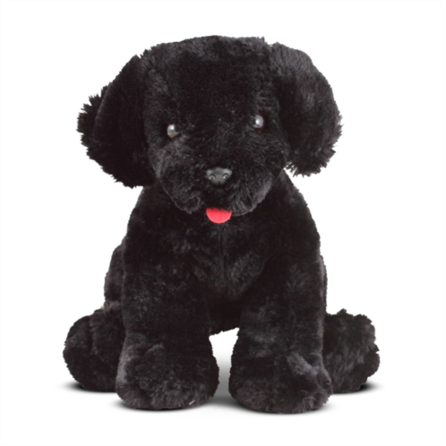 Unbranded Melissa & Doug Benson Black Lab Puppy Dog Stuffed Animal