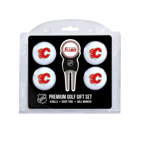 Kohls Calgary Flames 6-Piece Golf Gift Set