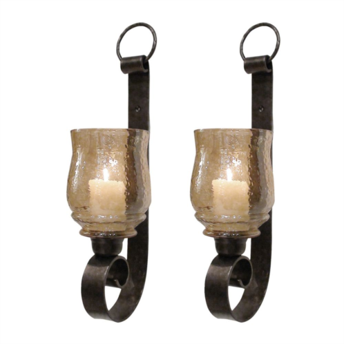 Uttermost Joselyn 2-piece Candle Wall Sconce Set