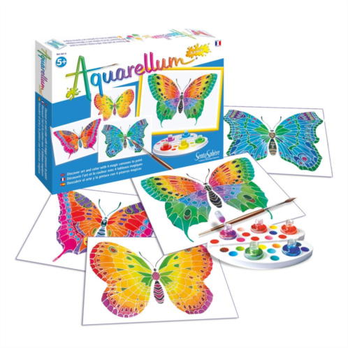 Aquarellum Junior Butterfly Paint Set by SentoSphere USA