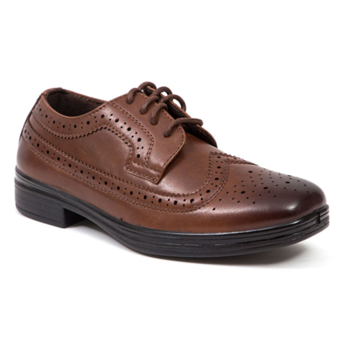 Deer Stags Ace Boys Wingtip Oxford Shoes