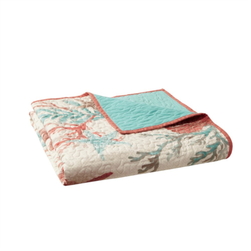 Madison Park Pebble Beach Oversized Quilted Throw Blanket