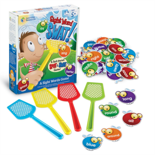 Learning Resources 110-Piece Sight Words Swat! A Sight Words Phonic Game