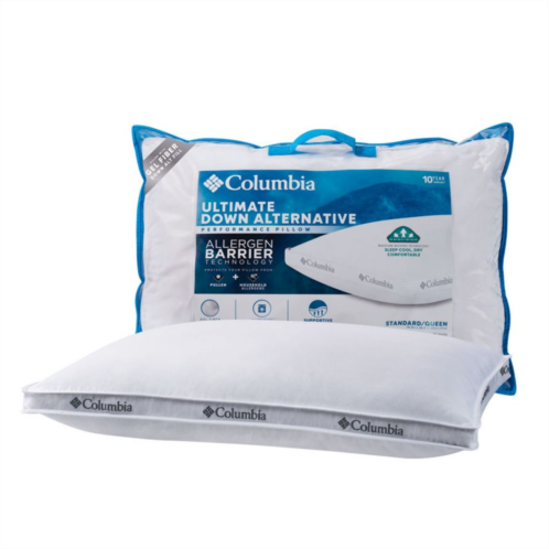 Columbia Down-Alternative Allergen Barrier Side Sleeper Pillow