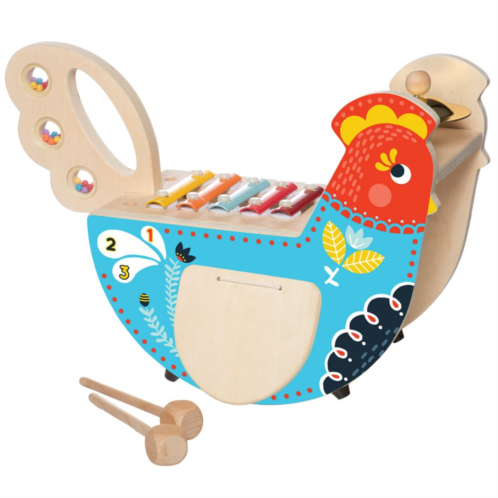 Manhattan Toy Wood Chicken Musical Instrument