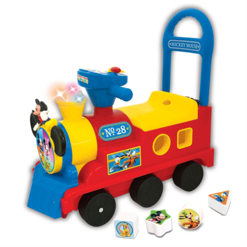Disneys Mickey Mouse Clubhouse Play n Sort Activity Train Ride-On Vehicle by Kiddieland