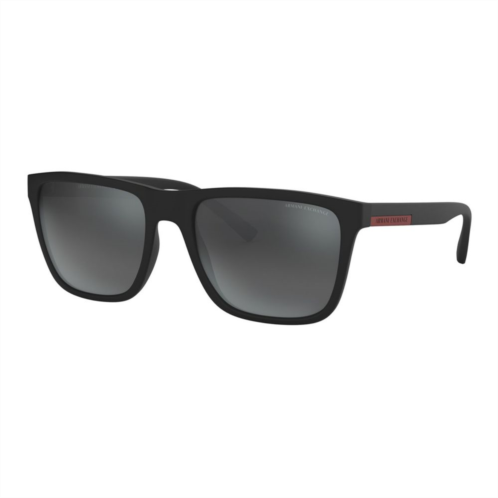 Mens Armani Exchange Urban Attitude AX4080S 57mm Square Sunglasses