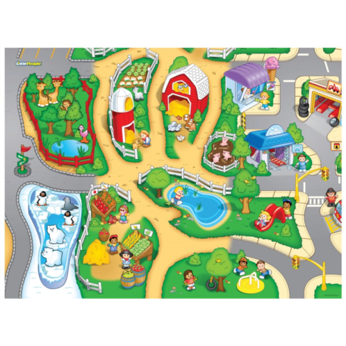 TCG Toys Fisher-Price Little People Original Play Mat with Toy