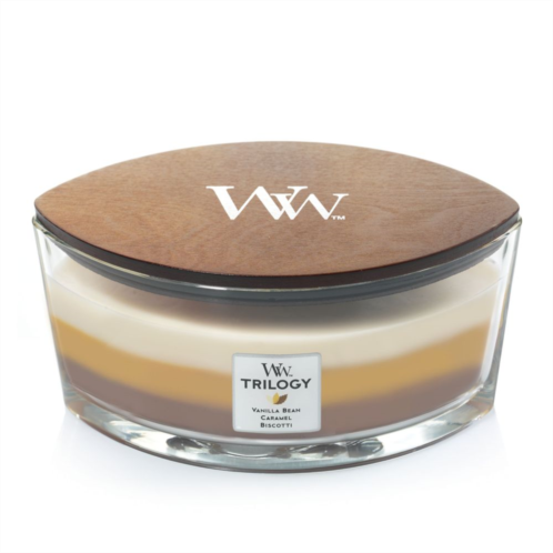 WoodWick Cafe Sweets Trilogy Ellipse Candle