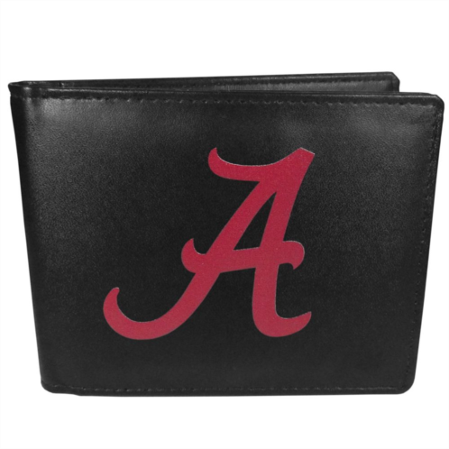 Unbranded Mens Alabama Crimson Tide Leather Bi-Fold Wallet
