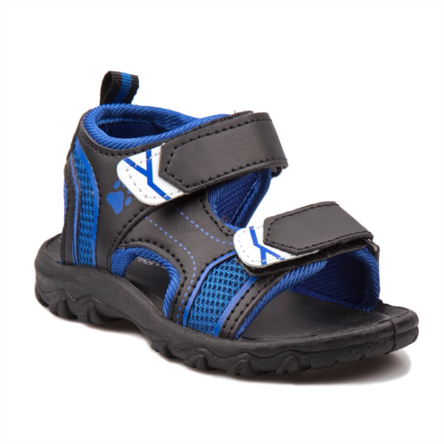 Rugged Bear Painted Toddler Boys Sandals