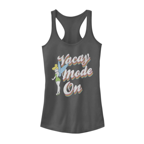 Licensed Character Disney Juniors Vacay Mode On Tinkerbell Tank Top