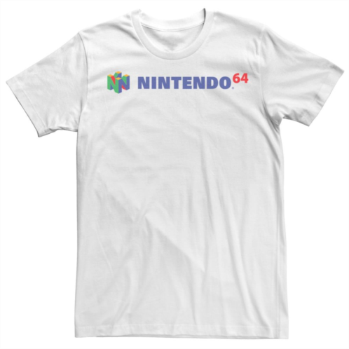Licensed Character Mens Nintendo 64 Simple Logo Tee