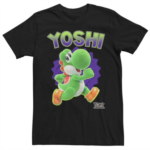 Licensed Character Mens Nintendo Yoshis Crafted World Tee
