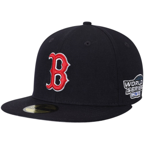 Mens New Era Navy Boston Red Sox 2004 World Series Wool 59FIFTY Fitted Hat
