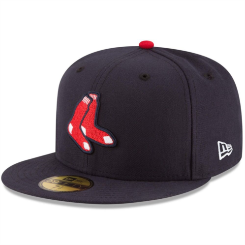 Mens New Era Navy Boston Red Sox Alternate Authentic Collection On-Field 59FIFTY Fitted Hat